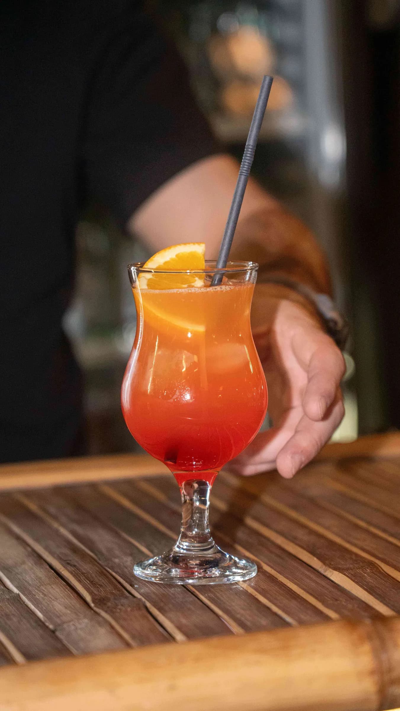 A spritz served at the counter
