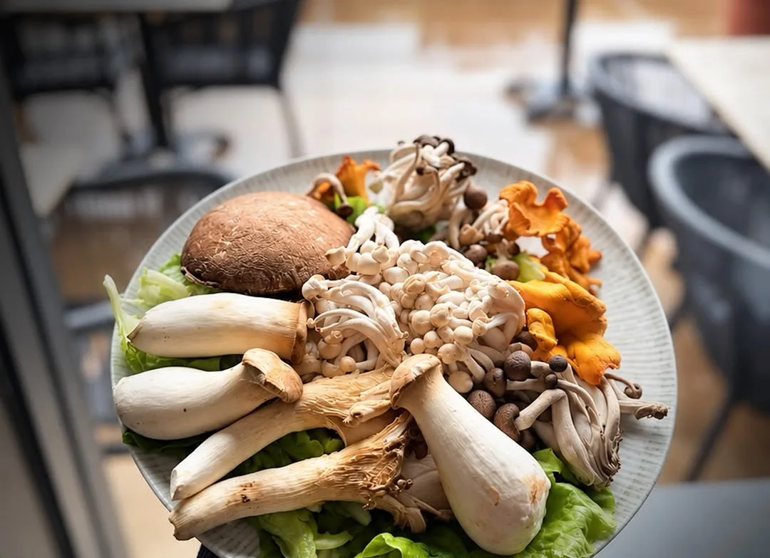 Seasonal mushrooms